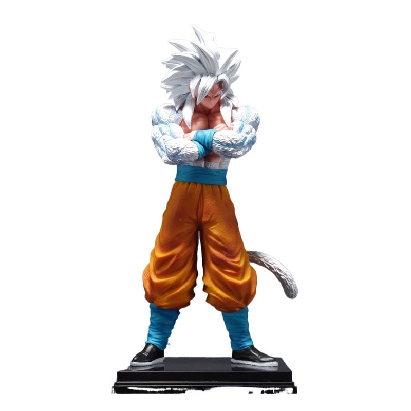Dragon Ball Z Super Saiyan Goku Figure PVC Statue 32cm - Image 5