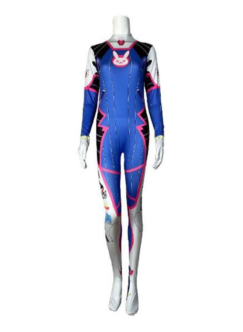 Overwatch mecha girl cos suit cosplay tights anime costume - Image 1