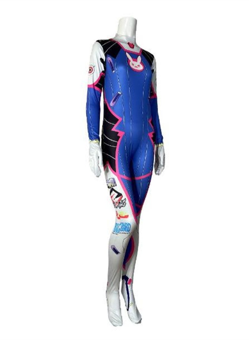Overwatch mecha girl cos suit cosplay tights anime costume - Image 2