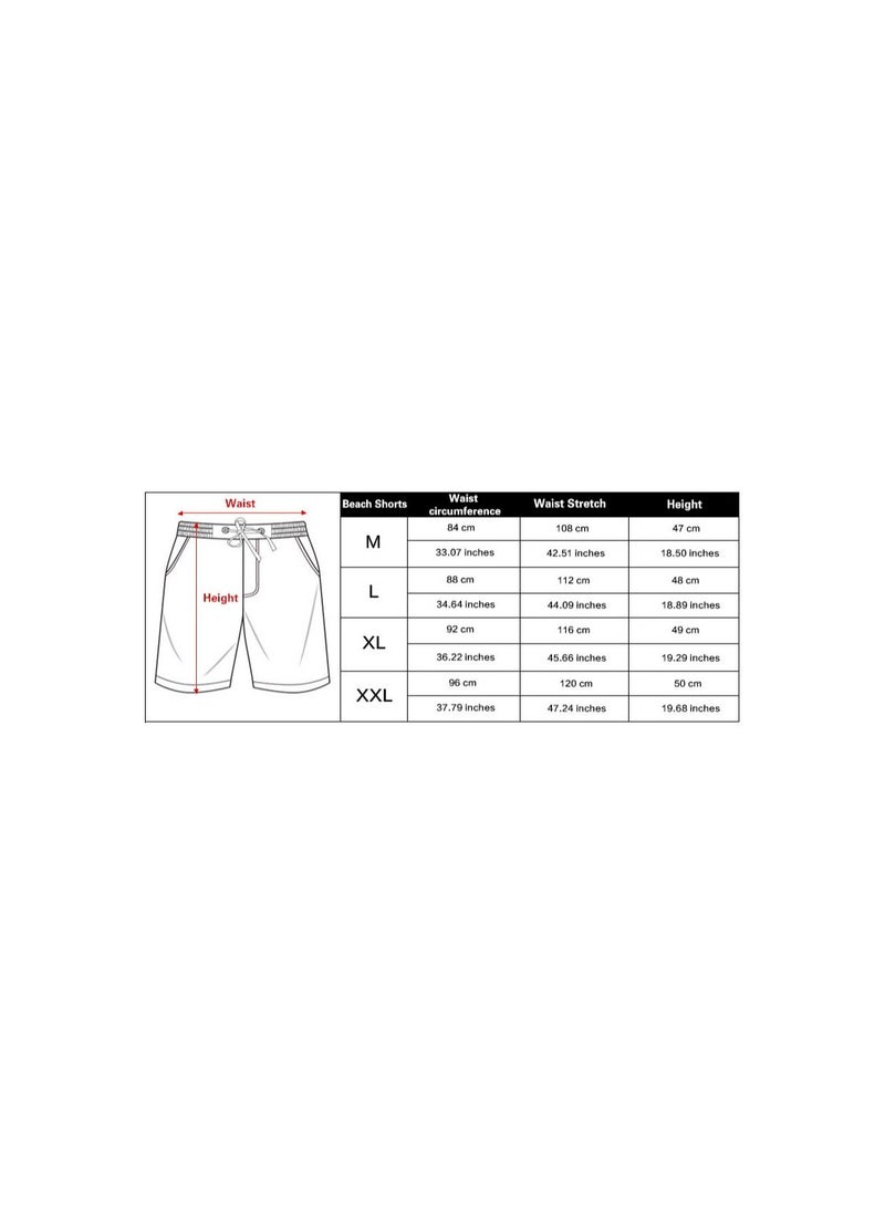 Generic - Printed Swim Shorts Multicolor - Image 1