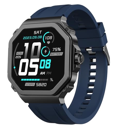 TIMEX Smart Nova 1.43"(3.6cm) AMOLED Display with Functional Crown and BT Calling Smartwatch for Unisex - TWTXW1001T - Image 1