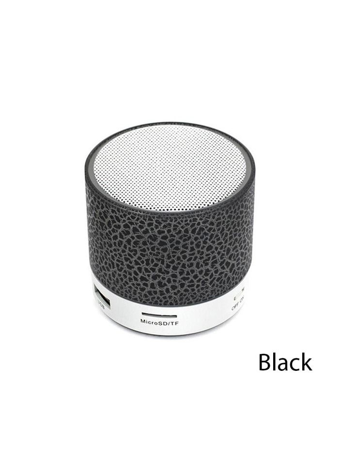 AROAQ Wireless Bluetooth SpeakerA9 Dazzling Crack LED Wireless Bluetooth Waterproof U-Disk TF Card  - Image 1
