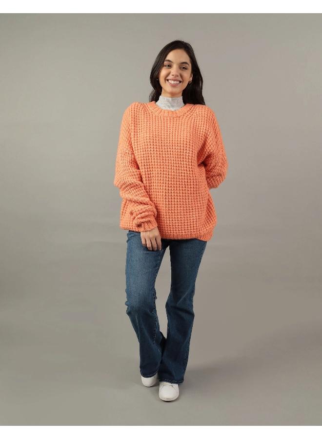 American Eagle Crew Neck Knitted Sweater  - Image 1