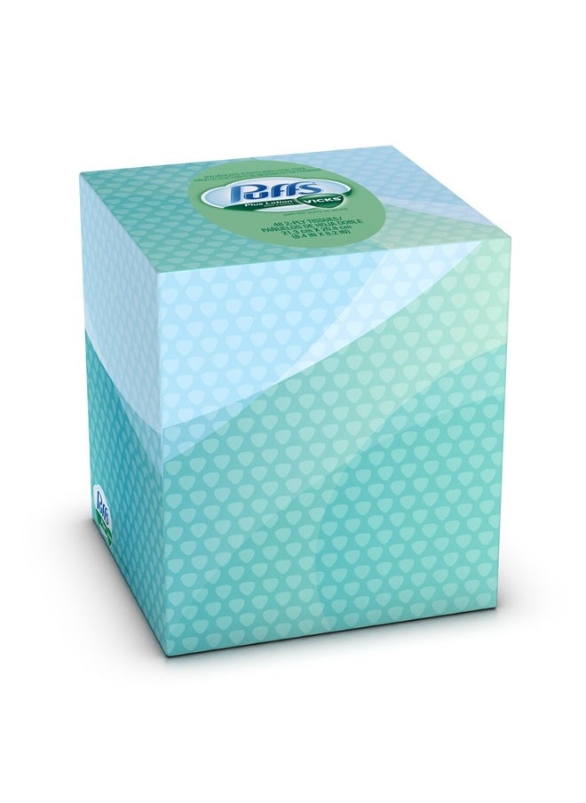 Puffs Plus Lotion with The Scent Of Vicks Facial Tissues, 6 - Count (Packaging May Vary)  - Image 2
