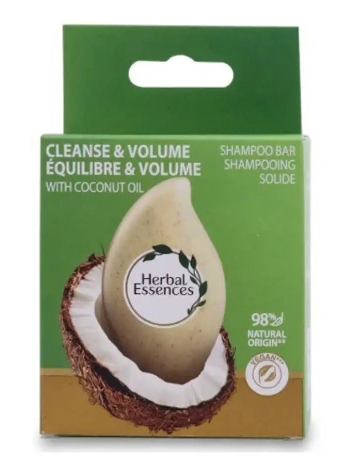 Herbal Essences Cleanse & Volume Shampoo Bar With Coconut Oil 70g