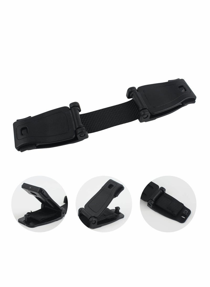 Excefore حزام أمان للأطفال يمنع الأطفال من إخراج أذرعهم من مقعد السيارة/الكراسي العالية/عربات الأطفال/مقود الأطفال (عبوة من قطعتين) - Image 2