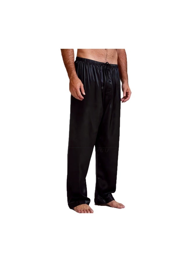 Men's satin trousers