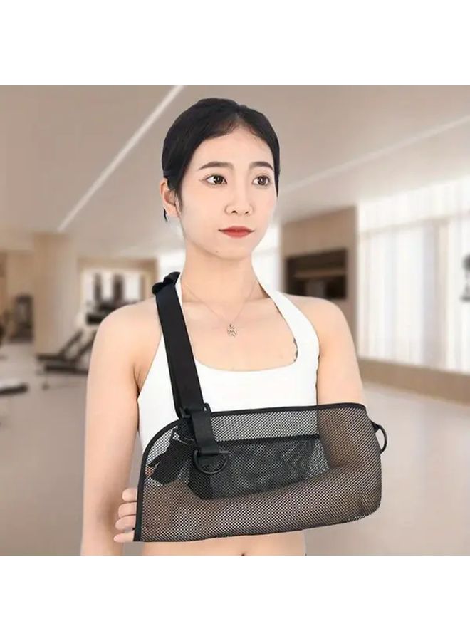 Adjustable Arm Sling With Mesh Base For Shoulder Forearm And Elbow Support - Image 4