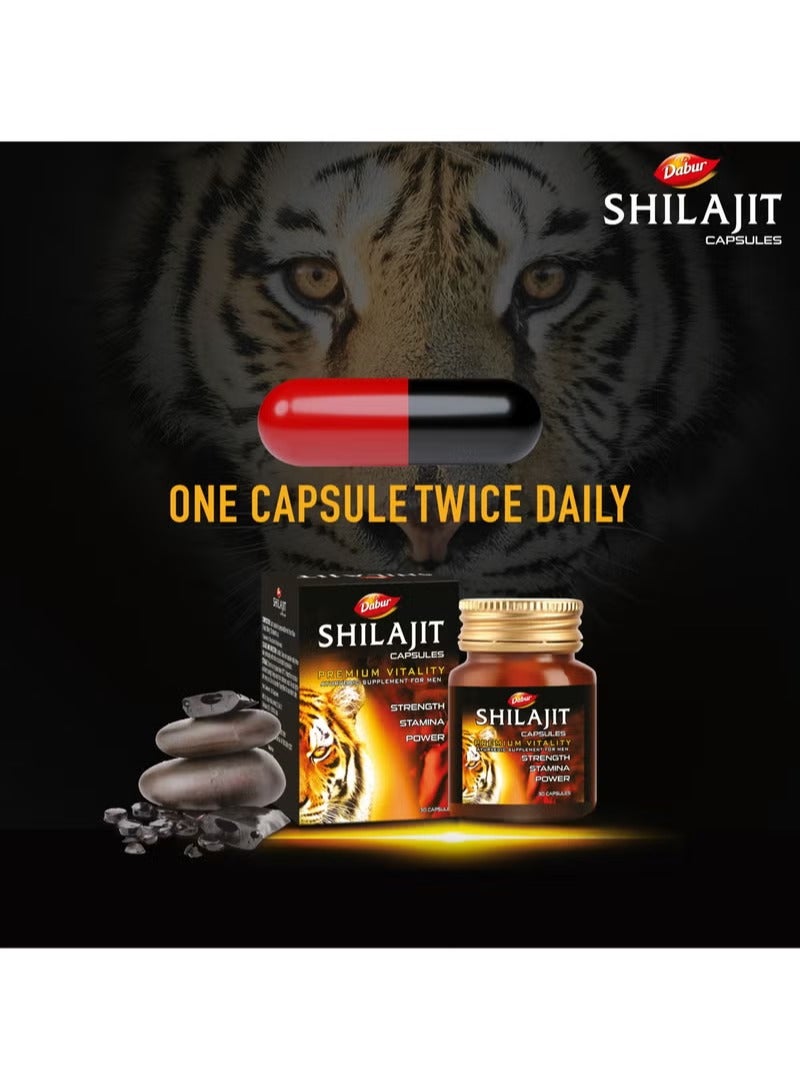 Dabur شيلجيت 30 كبسولة عبوة من 2 - Image 3