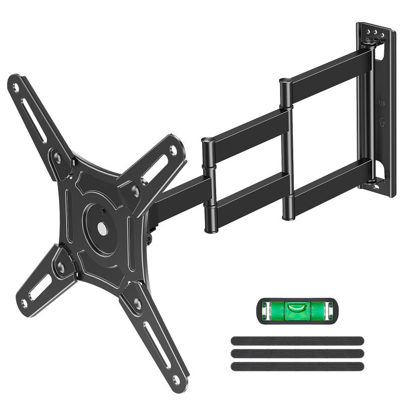 ELIVED Long Arm TV Wall Mount for Most 14-42 Inch tvs & Monitors, 21.7 Inch Long Extension TV Mount Swivel and Tilt, Full Motion Wall Mount Bracket Fit Max VESA 200x200mm, Holds up to 44 lbs. - Image 1