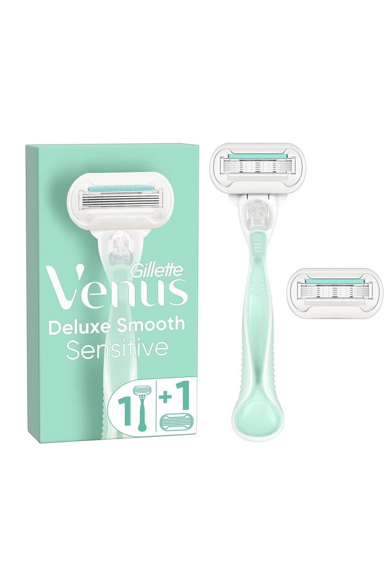 Venus Deluxe Smooth Sensitive with 2 Replacement Blades - Image 1