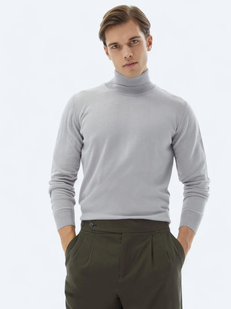 Kip Lilac Knitwear Sweatshirt