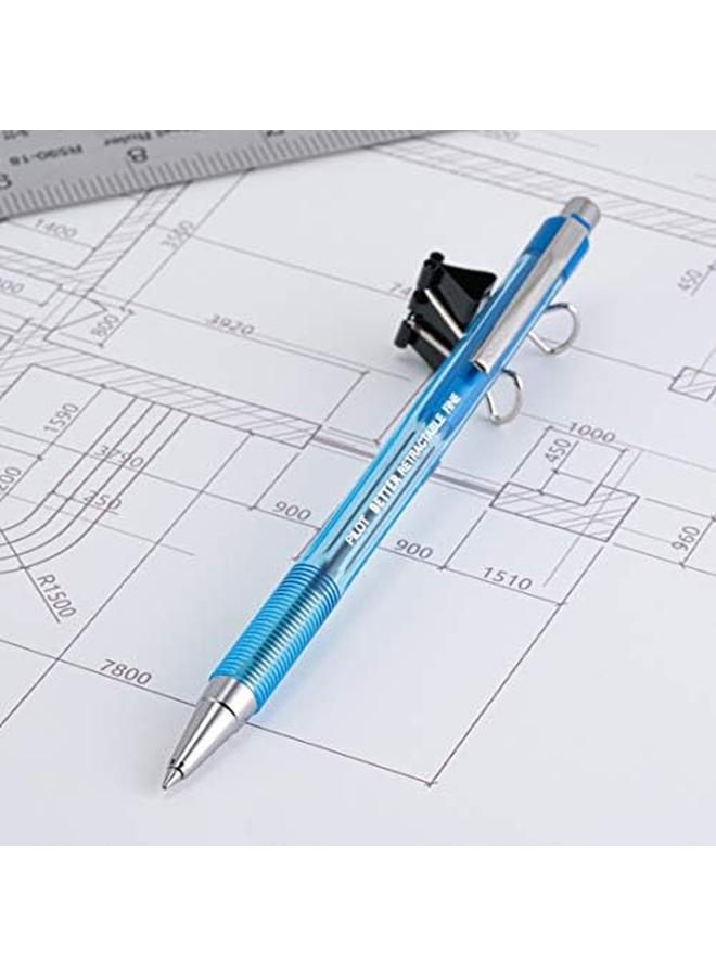 بايلوت مجموعة أفضل من أقلام الكرة القابلة للسحب ذات النقاط الدقيقة 8 لكل لون أسود وأزرق وأحمر، إجمالي 24 قلمًا - Image 4