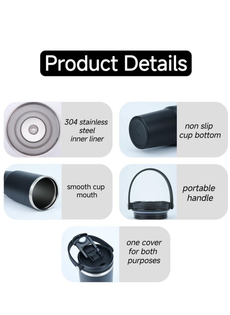 Stanley IceFlow Stainless Steel Tumbler - Vacuum Insulated Water Bottle for Home, Office or Car Reusable Cup with Straw Leak Resistant Flip Cold for 12 Hours or Iced for 2 Days, 30oz  - Image 5