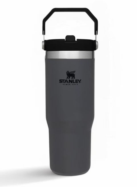 Stanley IceFlow Stainless Steel Tumbler - Vacuum Insulated Water Bottle for Home, Office or Car Reusable Cup with Straw Leak Resistant Flip Cold for 9 Hours or Iced for 40 Hours, 30oz