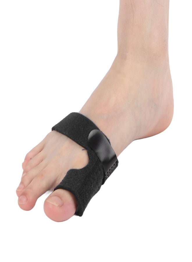 Agatige Toe Brace, Multi Adhesive Toe Fracture Fixator, Hallux Valgus Correction Splints, Toe Protectors Support Brace for Men Women(Black) - Image 1