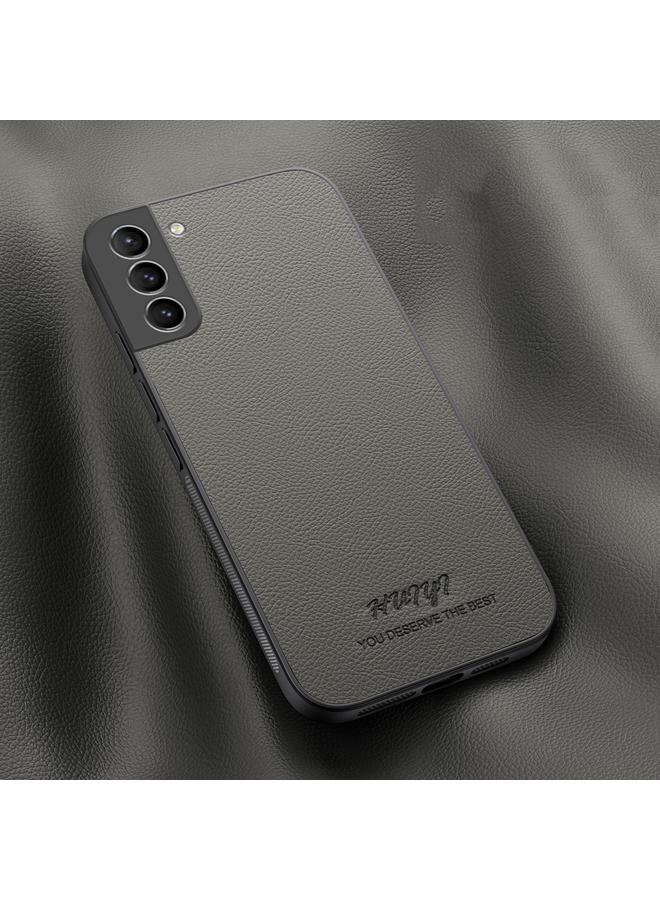 اس-توب جراب هاتف مغناطيسي من الجلد من HUIYI لهاتف Samsung Galaxy S21+ 5G - Image 1