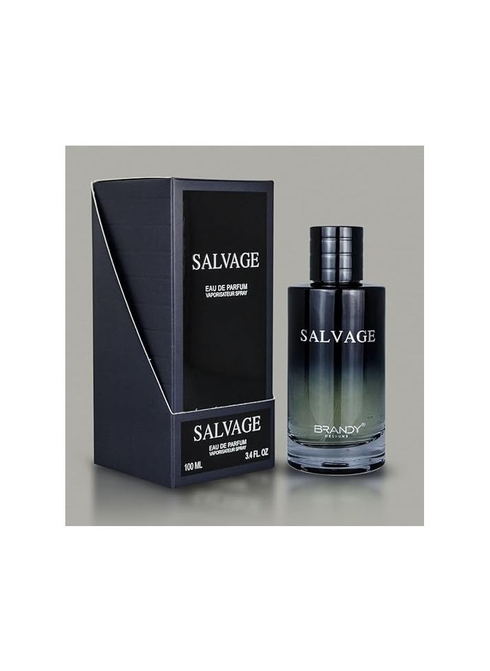 BRANDY - Brandy Salvage Eau de Parfum 100ml For Men Perfume - Image 1