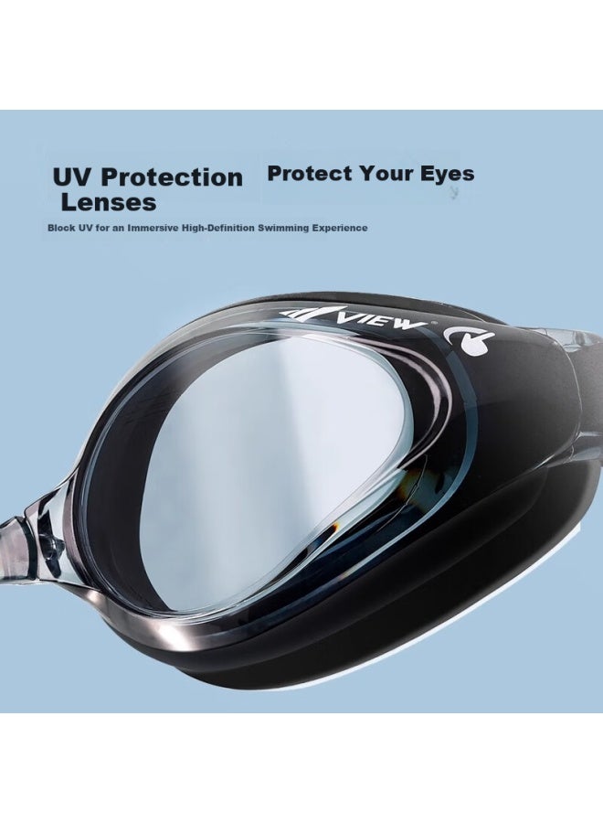 View Swimming Goggles, Waterproof Anti-fog High-definition Swimming Gl Equipment For Men And Women, Diving Mask V630asa Clb