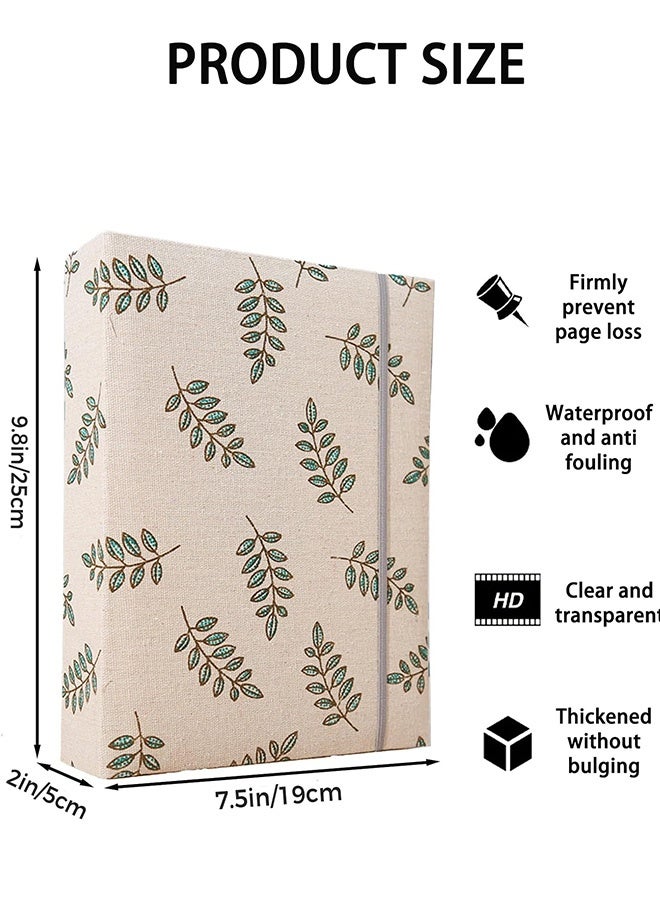 Bukela 200 Pockets Foil Stamping Photo Album for 6 Inches Photos Portable Photo Album for Family Wedding Boys Girls - Image 2