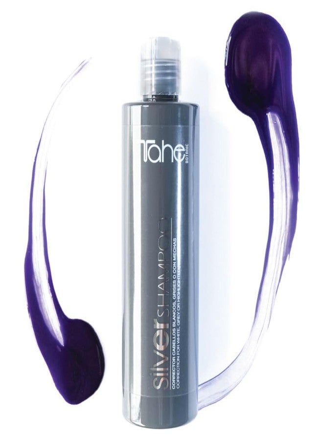 Tahe Silver Shampoo 300ml Correction for White, Grey or Highlighted Hair - Image 4