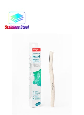 Sirona Blink Razor Women | Facial & Upper Lips Hair Removal, Eyebrow Shaper & Dermaplaning Tool - 3 Razors - pzsku/Z0839A5596F93F0FCB2E6Z/45/1746514560/34447bdd-5037-4aad-81de-33d64f63b8bc