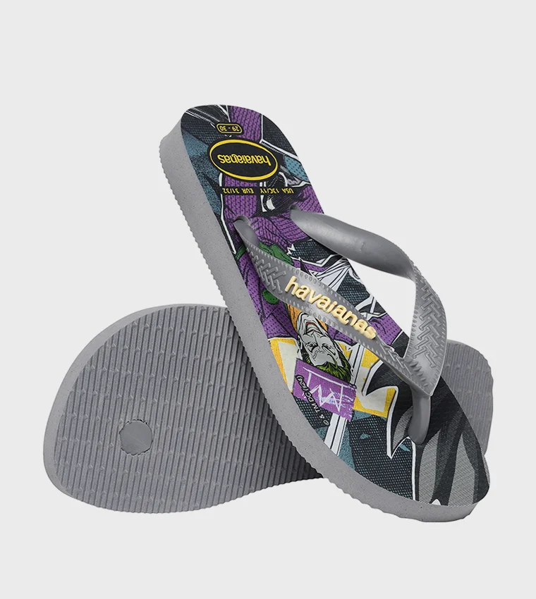 Havaianas STEEL GREY HAV. Kids Top Heróis Dc for Men | Best Price UAE