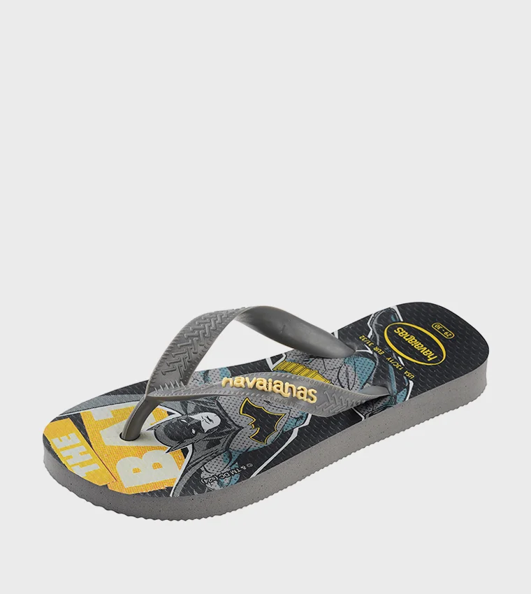 Havaianas STEEL GREY HAV. Kids Top Heróis Dc for Men | Best Price UAE