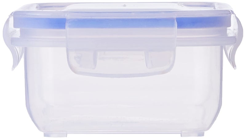 Aristo Lock & Fresh 101 Plastic Storage Container For Storing Snacks, multipurpose use - 400 ML, Transparent Clear (15 x 10.5 x 5.7cm) - Image 2