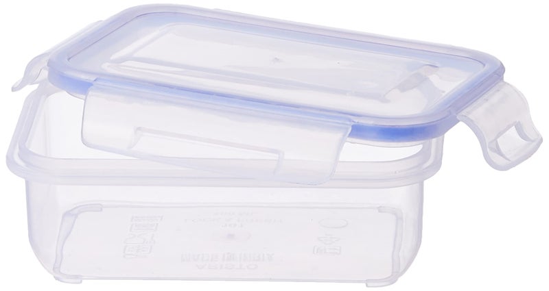 Aristo Lock & Fresh 101 Plastic Storage Container For Storing Snacks, multipurpose use - 400 ML, Transparent Clear (15 x 10.5 x 5.7cm) - Image 3