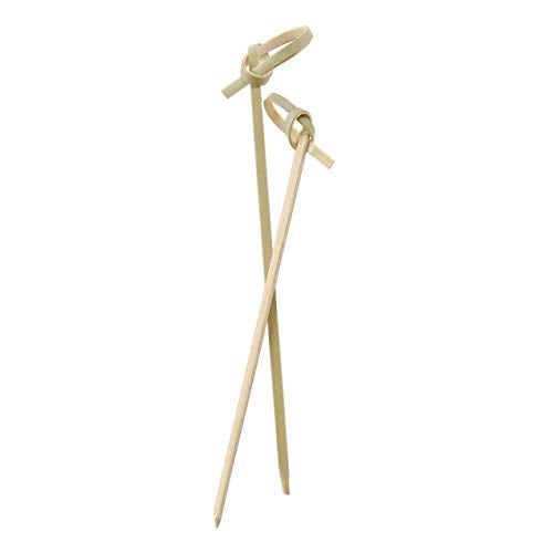 Perfectware - PW BambooKnot7-300ct Bamboo Knot 7-300ct, 7" Bamboo Knot Picks (Pack of 300) - Image 1
