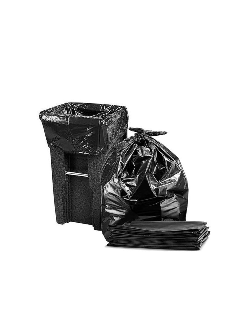 Garbage Bags Large Size 70 x 95cm 10pcs Black - Image 1