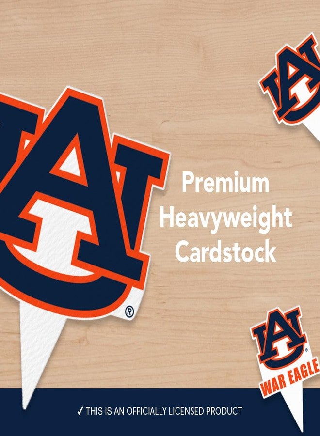 Desert Cactus Auburn Tigers Food Picks, Cupcake Toppers, 25 pcs - Image 5