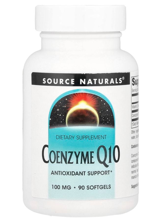 Source Naturals Coenzyme Q10 100 mg 90 Softgels