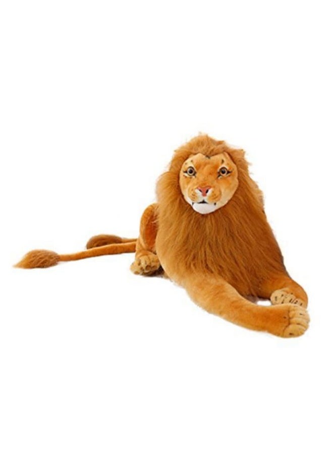 Tickles - Jungle Babbar Sher Gir Gujrati Lion Stuffed Soft Plush Toy 20 Cm Brown - Image 1