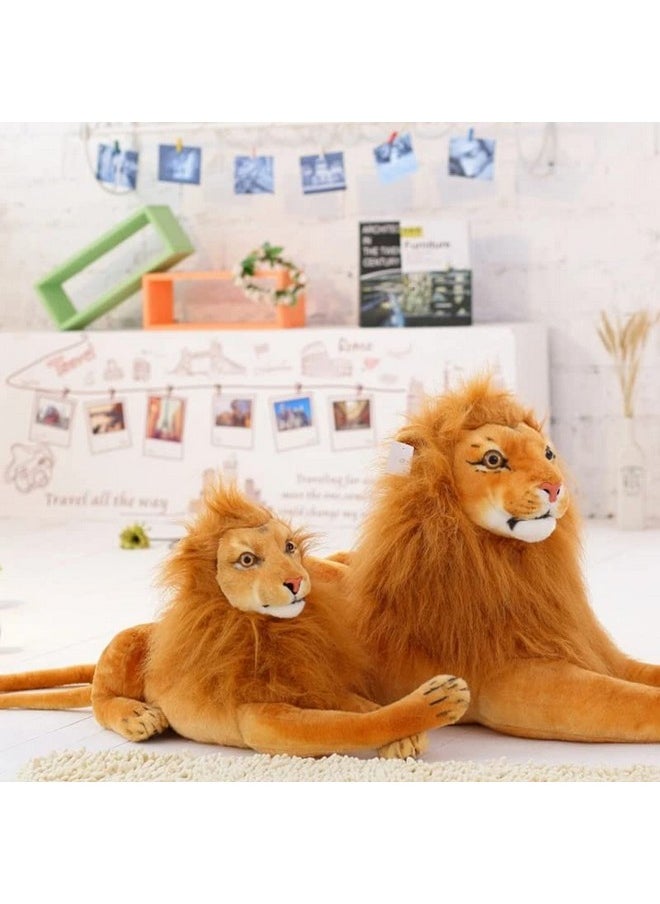 Tickles - Jungle Babbar Sher Gir Gujrati Lion Stuffed Soft Plush Toy 20 Cm Brown - Image 1