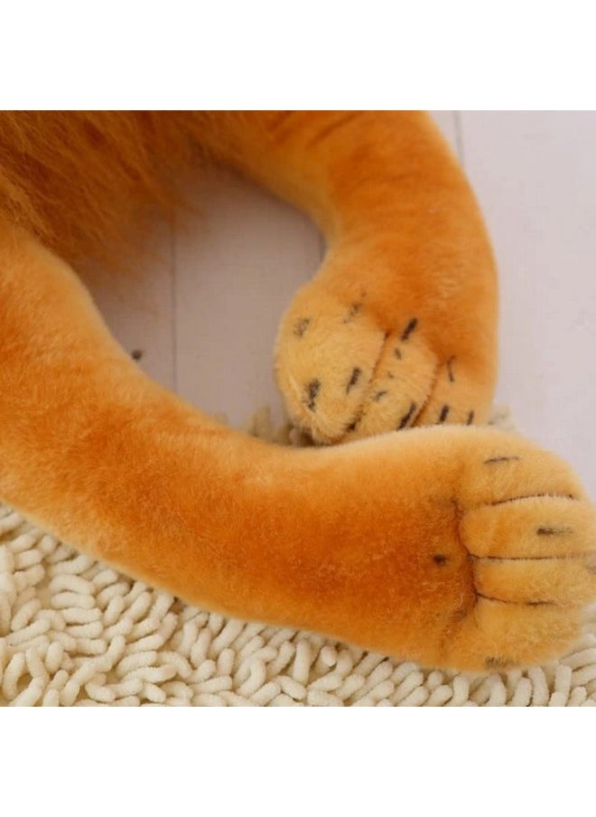 Tickles - Jungle Babbar Sher Gir Gujrati Lion Stuffed Soft Plush Toy 20 Cm Brown - Image 1