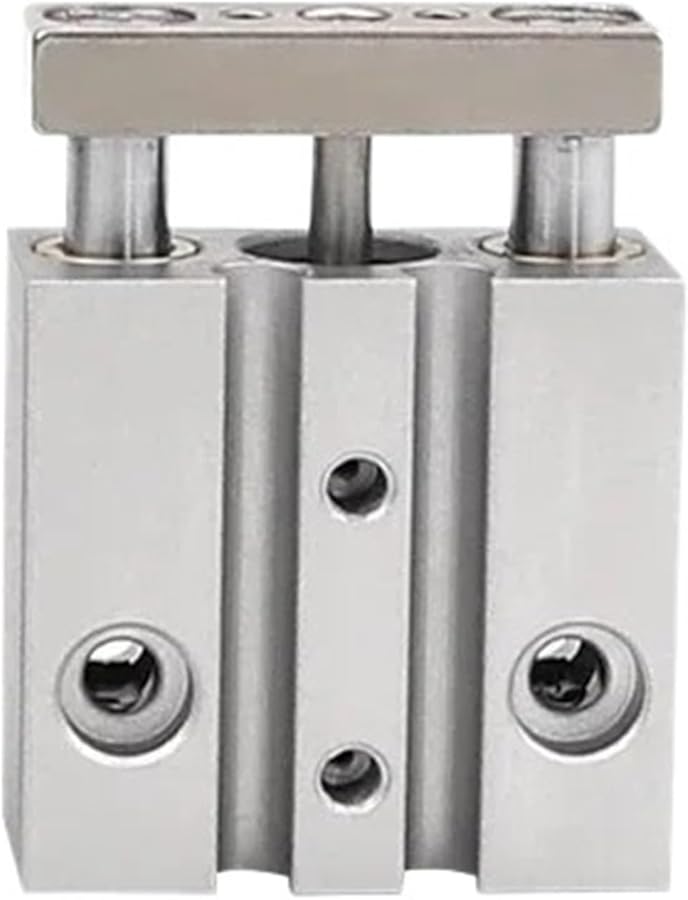 Guided Cylinder 16mm Bore 60mm Stroke Three Axes Three Rods Pneumatic Cylinder - Image 1