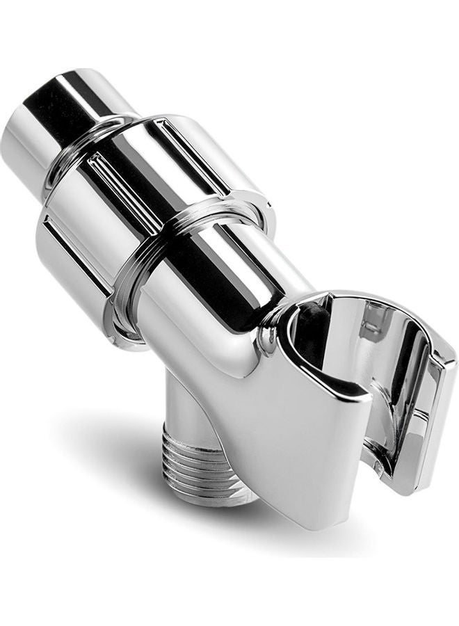 NIBEMINENT Handheld Shower Head 5 Spray Settings Silver 9.7x4.1x3.1inch - Image 3