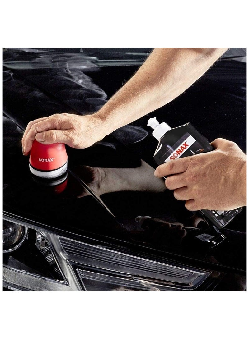 سوناكس ملمع سوناكس + لون شمع نانو برو أسود (500 مل) ملمع متوسط ​​مع أصباغ ملونة ومكونات الشمع - Image 2