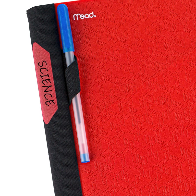 Five Star Advance Spiral Notebook + Study App, 3 Subject, College Ruled Paper, 8-1/2" x 11", 150 Sheets, Spiral Guard, Movable Tabbed Dividers, Fire Red (73134) - Image 5