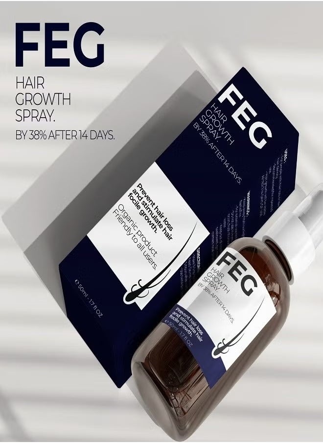 FEG - Hair Growth Spray 50ml - Image 1