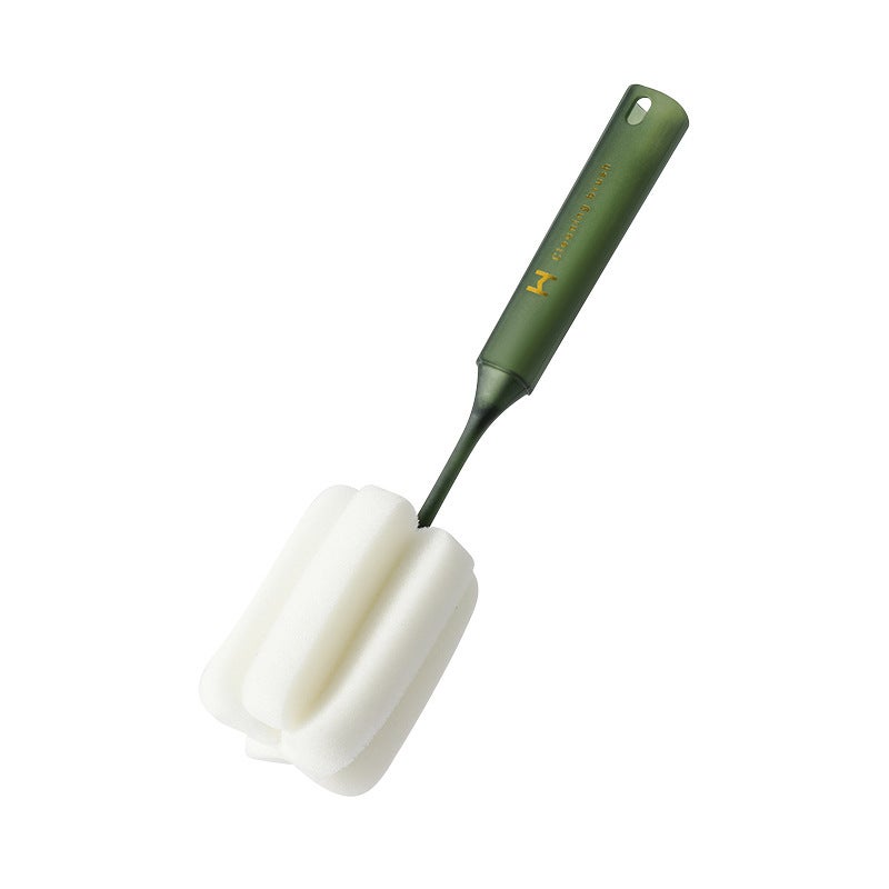 Long Handle Sponge Bottle Brush, Multi-purpose Kitchen Cleaning Tool - Image 5