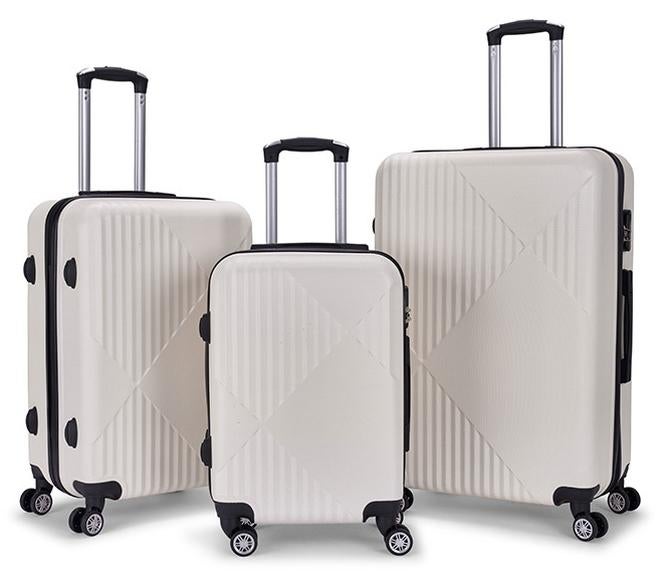 LIMRA A travel bag set consisting of 3 luggage bags Beige - Image 1