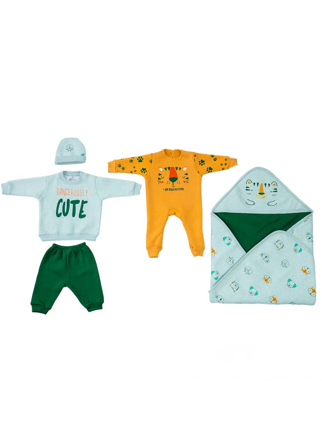 جوكي طقم هدايا شتوي لأطفال أولاد ٥ قطع - Image 1