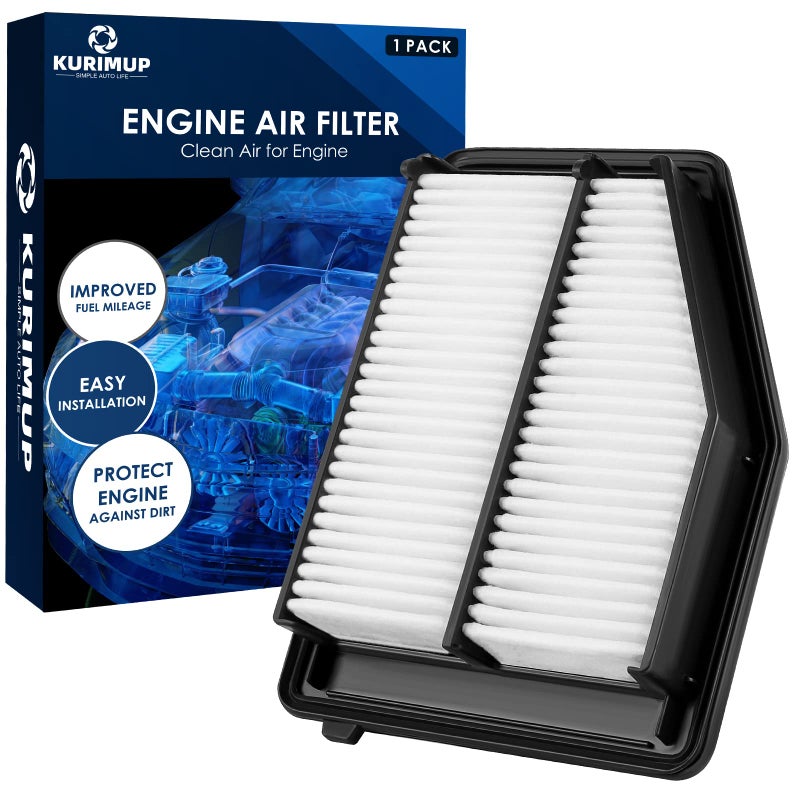 KURIMUP CA11113 Replacement Engine Air Filter Efficient Filtration Offers 99 Air Purification Fit for Honda Civic 18L L4 Only Gas 20122015 and Acura ILX Base 20L L4 Gas 20132015