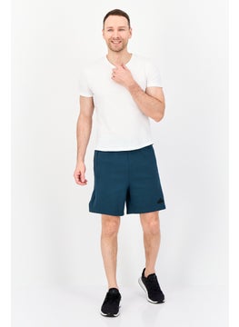 Adidas Men Sportswear Fit Training Shorts, Slate Green  - Image 4