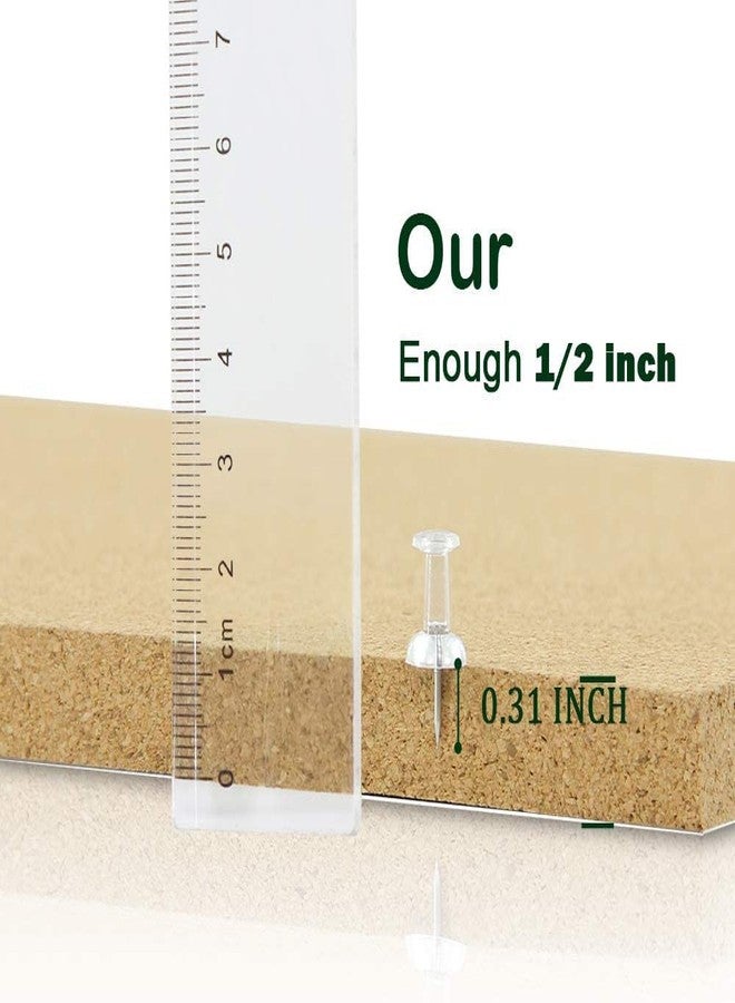 CRCHOM Cork Board Tiles 12"x12" - 1/2" Thick 10 Pack Cork Board Square Bulletin Boards Self Adhesive Corkboards for Walls Pin Boards Corkboards for Office Home School Decor - Image 3