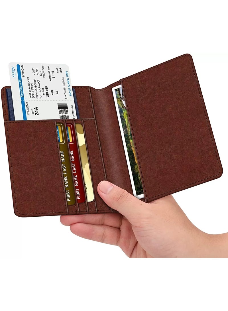 فينتي حافظة جواز السفر الرفيعة من Fintie مع تقنية حجب RFID محفظة سفر مع جيوب للبطاقات وحافظة جواز سفر واقية - Image 2