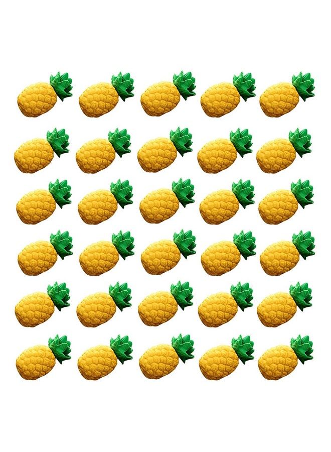 iMagitek 30 Pack Mini Pineapple Erasers For Kids Party Bag Favors Kids Stocking Fillers Classroom Prizes - Image 2